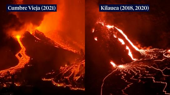 El volcán de La Palma se reactiva tras la falsa ilusión de una tregua momentánea