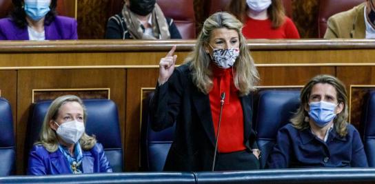 Díaz agradece la negociación con el PNV frente a los que se han enrocado en el no en alusión a ERC