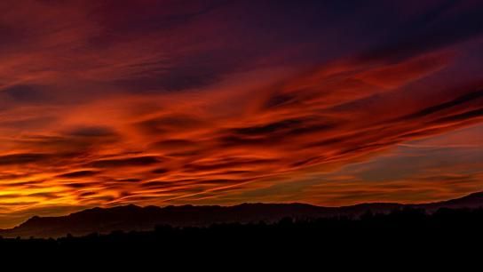 Paisajes de candilazo en Osona