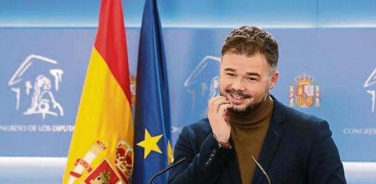 La invectiva de Rufián sobre Puigdemont y Rusia: un mensaje de ERC ajeno a Santa Coloma