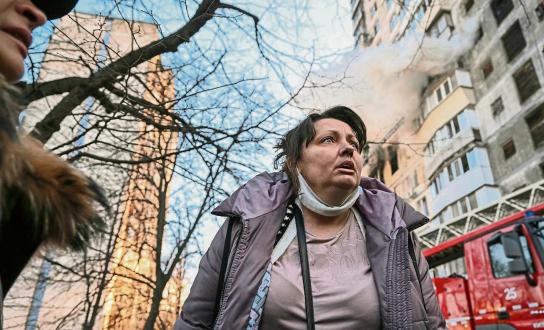 Los habitantes de Kyiv anhelan la paz mientras se preparan para un asedio