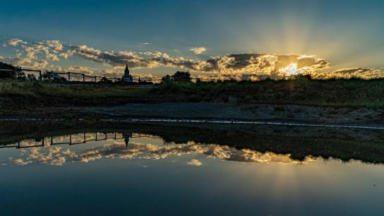 El primer sol del Coll de Cabrera