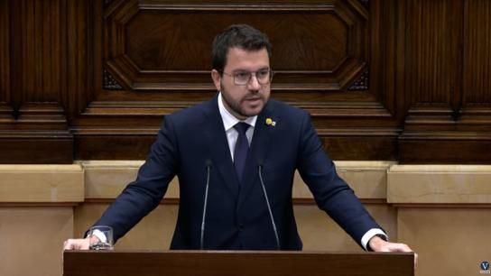 Aragonès estudia romper con Junts tras la petición de la cuestión de confianza