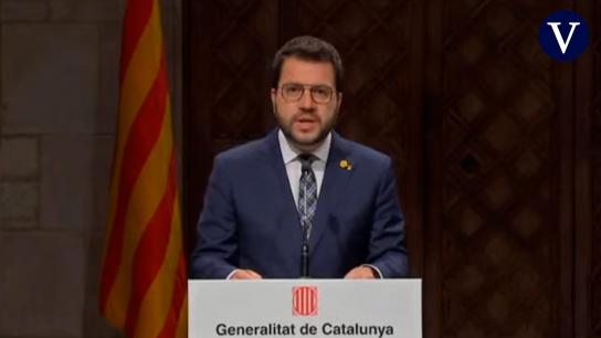 Aragonès rechaza convocar elecciones y se enfrenta a un escenario inédito