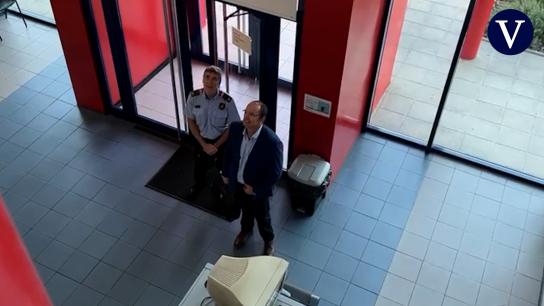 El comisario Estela, recibido con una ovación en Lleida