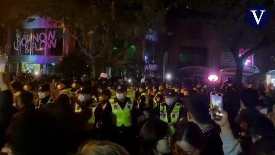China endurece las medidas de seguridad tras las protestas anticovid del fin de semana