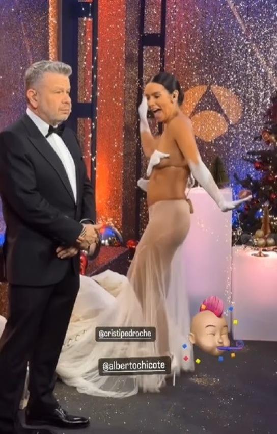 Esto es lo que pasaba detrás de cámaras mientras Cristina Pedroche daba las Campanadas