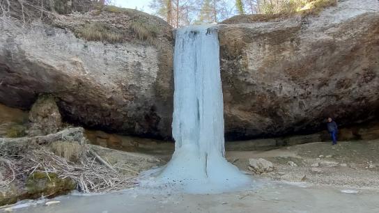 El gran deshielo del Salt del Bisbe 