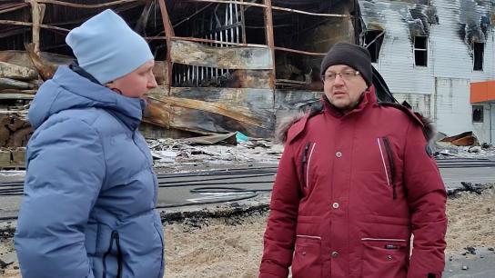 Los vecinos de Bucha viven con miedo tras casi un año de la ocupación rusa