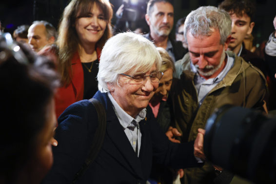 Ponsatí vuelve a Catalunya, es detenida y puesta en libertad horas después