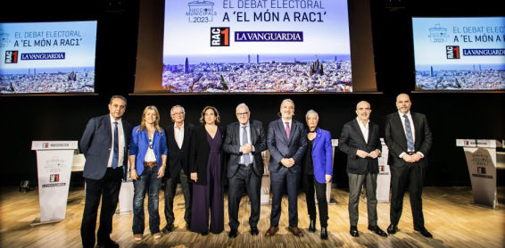 Los alcaldables se disputan el voto anti Colau en el debate de 'Guyana Guardian' y RAC1