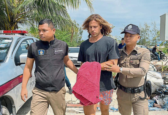 La policía tailandesa hizo más de una reconstrucción del crimen de Edwin Arrieta: "Al menos se han grabado cuatro"