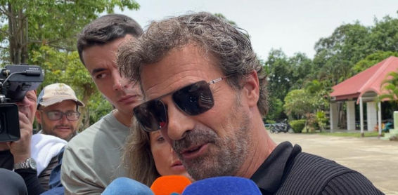 Rodolfo Sancho se disculpa por la "imagen dura y prepotente" que dio ayer tras ver a su hijo