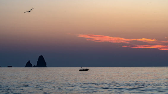 El paradisíaco amanecer de la Gola del Ter