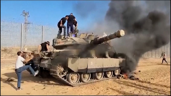 Israel declara el estado de guerra tras un ataque combinado y por sorpresa desde Gaza