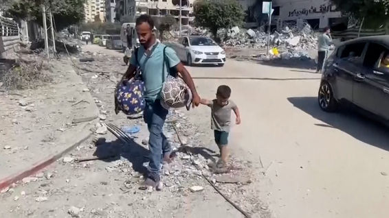 Israel pide que se evacúe el norte de Gaza en 24 horas