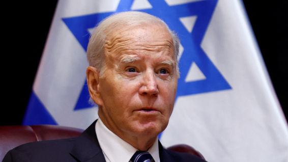 Biden aterriza en Israel sacudido por la masacre en un hospital de Gaza