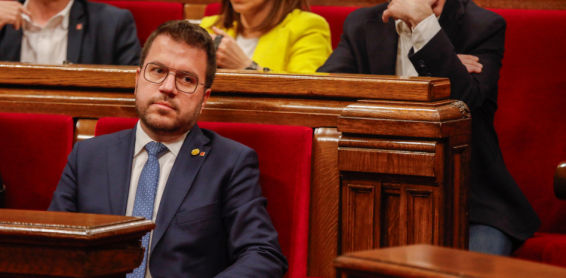 Pere Aragonès lanza un dardo a Yolanda Díaz: "Si fuera Sánchez estaría un poco enfadado"