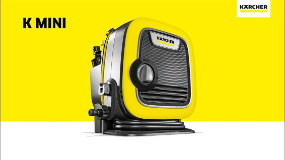 Limpia lo que sea y donde quieras gracias a la portabilidad de la hidrolimpiadora Karcher K mini