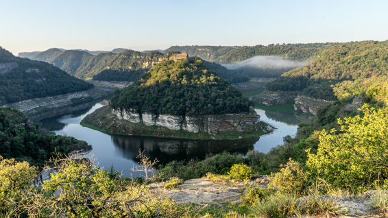 La Baells y Sau, símbolos del adiós a la sequía