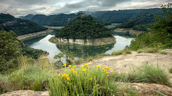 El 'pantanódromo' de Sau vuelve a funcionar