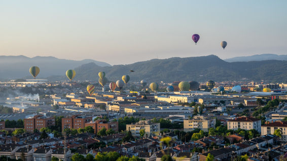 El festival de globos de Igualada, en imágenes