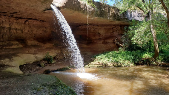 El sonido del verano en el Salt del Molí de Ballús