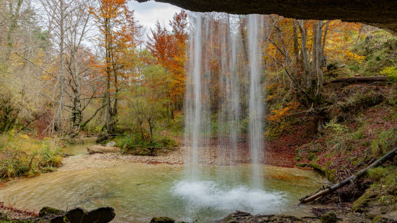 El otoño de las cascadas en Catalunya