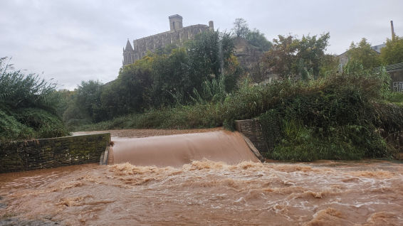 Imágenes de la lluvia torrencial en Catalunya