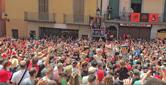 Así fue el baile de la Patum de Lluïment
