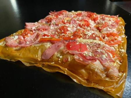 La pizza crujiente de Albert Adrià