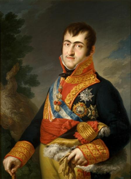 Fernando VII, por Vicente López Portaña.