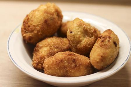 Croquetas de pollo y curry