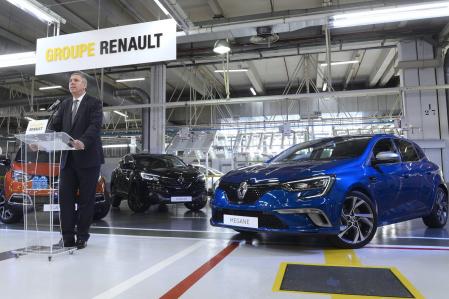El Mégane se produce en la fábrica de Renault en Valladolid