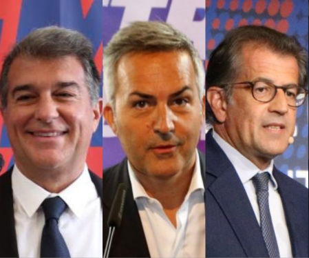 Laporta, Font y Freixa son los candidatos a las elecciones del FC Barcelona