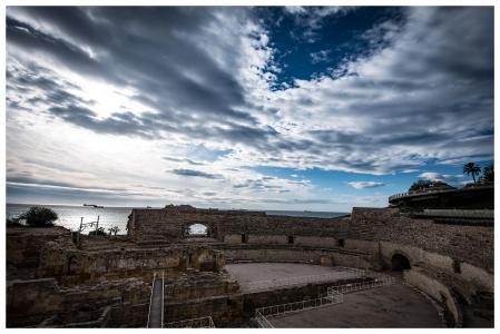 El anfiteatro romano de Tarragona.