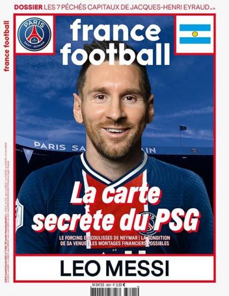 Imagen de la portada de 'France Football'