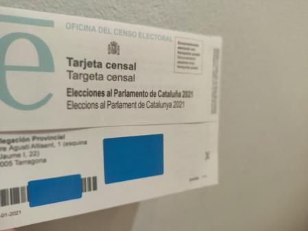 Deberás llevar la tarjeta censal para justificar los desplazamientos comarcales el día de las elecciones
