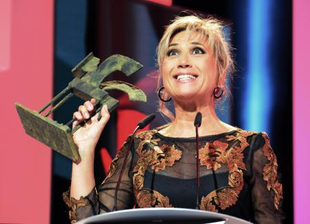 Julia Otero, en los premios Ondas del 2013