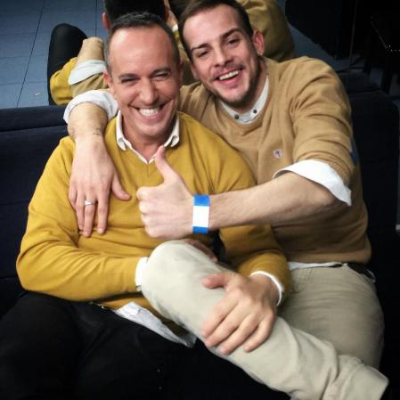 Víctor Sandoval y Álex Casademunt