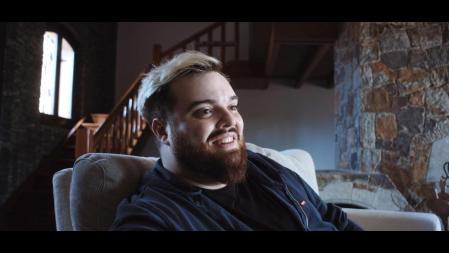 Ibai Llanos, durante un momento con la entrevista