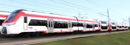 Recreación virtual de los nuevos trenes de Renfe fabricados por Alstom