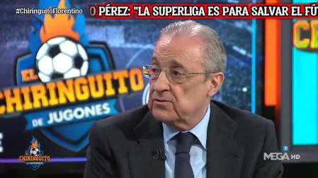 Florentino Pérez, en el Chiringuito