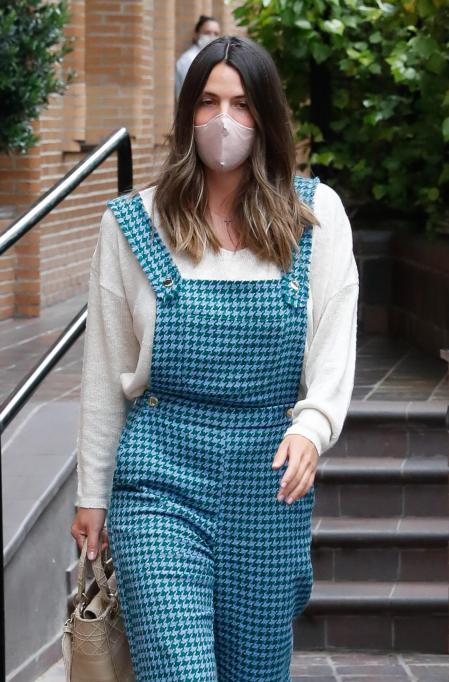 Laura Matamoros, hija de Kiko Matamoros, fotografiada en Madrid