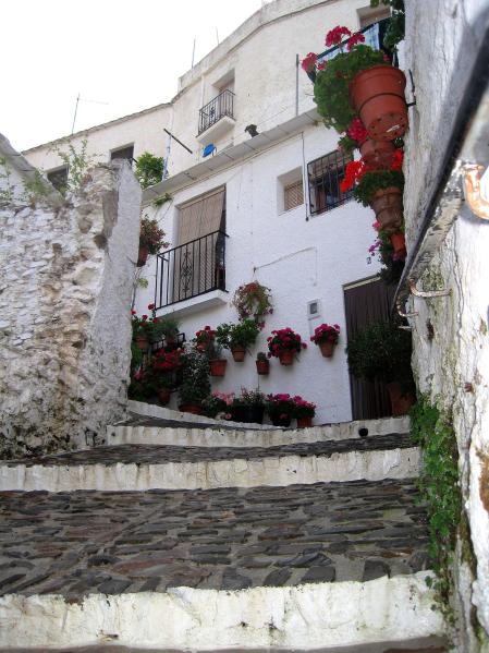 Una calle de Pampaneira