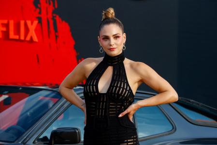 Andrea Duro en el estreno de la película 'Xtremo' en Madrid