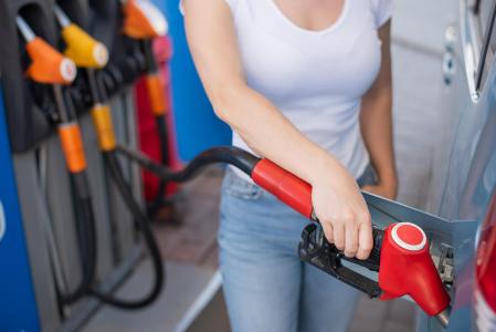 La mayoría de gasolineras son de autoservicio&nbsp;