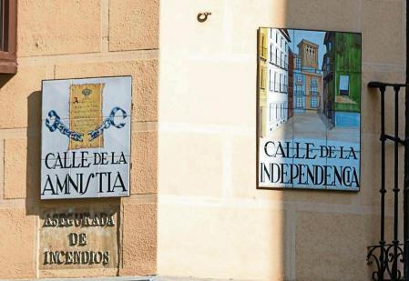 calle amnistia, esquina independencia, Madrid