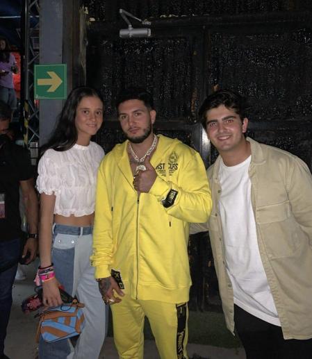 Omar Montes, Victoria Federica y su novio, Jorge Bárcenas.