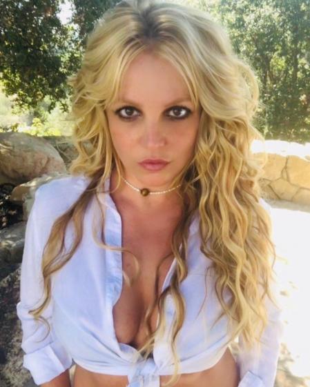 Britney, en una de sus últimas imágenes en Instagram.